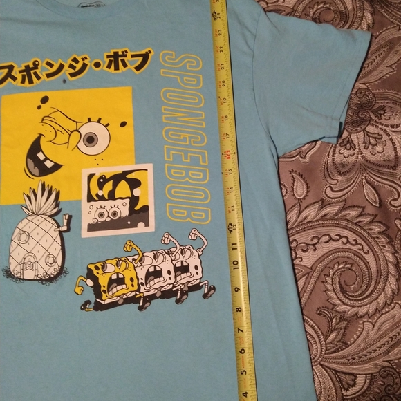 SpongeBob SquarePants Light Blue Tee - Picture 7 of 10